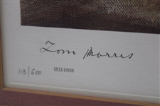 1971 Tom Morris & Alan Robertson 'The Putt' at St Andrews Ltd Ed 113/500 by Artist FBM - Framed