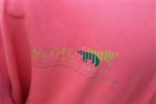 John Daly Signed Personal Chevrolet Pink Polo 3XL Golf Shirt w/Sponsors JSA ALOA