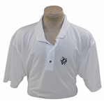 John Daly Signed Personal White Polo 3XL Golf Shirt JSA ALOA