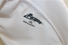 John Daly Signed Personal White Polo 3XL Golf Shirt JSA ALOA