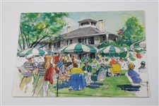 Two (2) Augusta National Golf Club 'Clubhouse' Breakfast & Lunch Menus