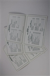 Three (3) 2003 Masters Breakfast/Lunch Menus w/Hole No. 2 'Pink Dogwood' Cover