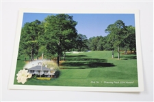 Two (2) 2004 Masters Breakfast/Lunch Menus w/Hole No. 3 'Flowering Peach' Cover