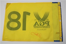 Rory McIlroy Signed 2014 PGA Championship At Valhalla Screen Flag JSA #V87398