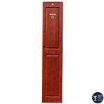Betty Jameson's Original World Golf Hall of Fame Cherry Wood Locker Door #1