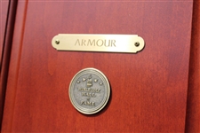 Tommy Armour's Original World Golf Hall of Fame Cherry Wood Locker Door #23