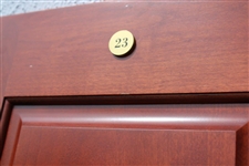 Tommy Armour's Original World Golf Hall of Fame Cherry Wood Locker Door #23