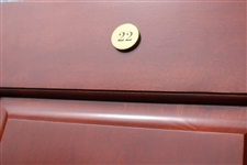 Joyce Wethered's Original World Golf Hall of Fame Cherry Wood Locker Door #22