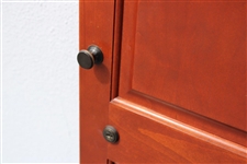 Joyce Wethered's Original World Golf Hall of Fame Cherry Wood Locker Door #22