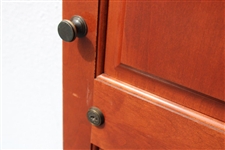 President George H.W. Bush's Original World Golf Hall of Fame Cherry Wood Locker Door