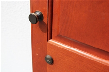 Phil Mickelson's Original World Golf Hall of Fame Cherry Wood Locker Door