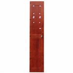 Phil Mickelson's Original World Golf Hall of Fame Cherry Wood Locker Door