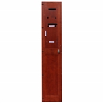 Walter Travis' Original World Golf Hall of Fame Cherry Wood Locker Door #40