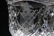Champion Mike Donald's 1989 Anheuser-Busch Golf Classic Waterford Crystal PGA Tour Trophy