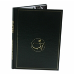2008 Masters Tournament Annual Book - Trevor Immelman Winner