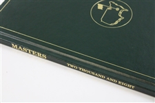 2008 Masters Tournament Annual Book - Trevor Immelman Winner