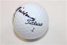 Jack Nicklaus Signed Masters Logo Titleist 1 Golf Ball JSA ALOA