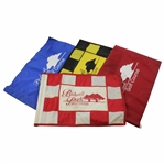 Four (4) Bidwell Park Golf Course Flags - Course Flown