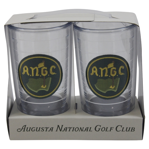 Set of Two (2) Augusta National Golf Club 16oz Tumblers w/Packaging