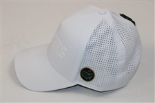 Masters White Raised Lettering Mesh Hat