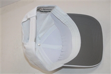 Masters White Raised Lettering Mesh Hat