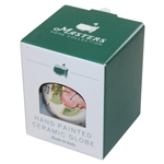 Masters Tournament Ceramic Holiday Ornament White Azalea  in Box