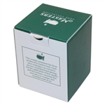 Masters Tournament Ceramic Holiday Ornament White Azalea  in Box