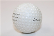 1971 Spalding Moon Golf Ball