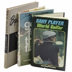 Lot of 3 Books - Gary Player World Golfer, Tom Weiskopf Go For The Flag, & Byron Nelsons Winning Golf