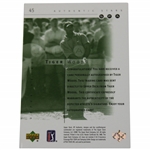 Tiger Woods Signed 2001 SP Authentic Stars Ltd Ed Golf Rookie Card 686/900 JSA ALOA