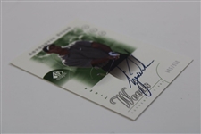 Tiger Woods Signed 2001 SP Authentic Stars Ltd Ed Golf Rookie Card 686/900 JSA ALOA