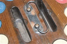 Vintage Poker Set w/Leather Case
