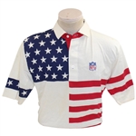 Payne Stewart's 1990 World Cup Tournament Winning NFL Logo Red/White/Blue Shirt w/Pants