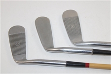 Three (3) Spalding Bobby Jones Putters Calamity Jane, Cushion Shaft & Line Rite