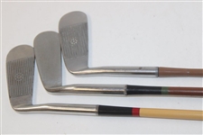Three (3) Spalding Bobby Jones Putters Calamity Jane, Cushion Shaft & Line Rite