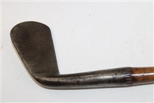 F. Sugg Sheffield Hickory Shaft Smooth Face Iron