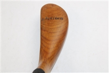 1991 Replica c.1850 Long Nose Brassie Driver Made for C. Furjanic with Shaft Stamp