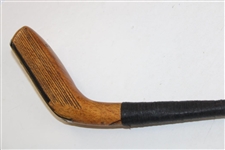 1991 Replica c.1850 Long Nose Brassie Driver Made for C. Furjanic with Shaft Stamp