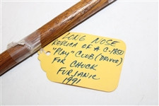 1991 Replica c.1850 Long Nose Brassie Driver Made for C. Furjanic with Shaft Stamp