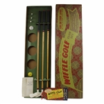 Vintage Wiffle Golf Club Set w/Original Box & Balls