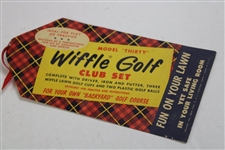 Vintage Wiffle Golf Club Set w/Original Box & Balls