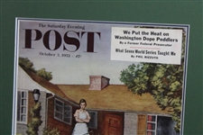 October 1953 Issue Of The Saturday Evening Post - Framed