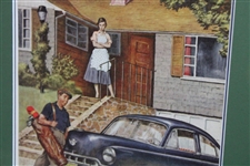 October 1953 Issue Of The Saturday Evening Post - Framed
