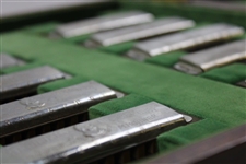 Babe Zaharias' Personal Used Set of (9) Horner Harmonicas in Mahogony Box