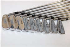 Tom Brady's Personal Used Titleist 735 CM 2-PW 'TB-12' Iron Set with Letter