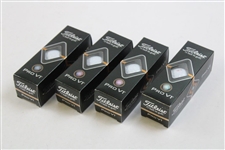 Tom Brady's Personal Dozen Titleist Pro V1 Golf Balls Stamped 'TB12' with Letter