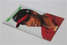 1999 Tiger Woods Nickelodeon Kids Choice Awards Nominee Sports Card