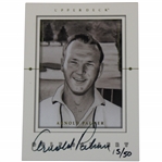Arnold Palmer Signed 2001 Upper Deck Golf Gallery Card LTD ED #15/50 