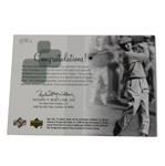 Ben Hogan Signed Upper Deck SP Authentic Cut Signature Card LTD ED #6/12 