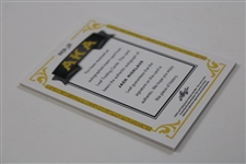 Jack Nicklaus Signed 2012 Leaf AKA Golden Bear Authentic Signature Card